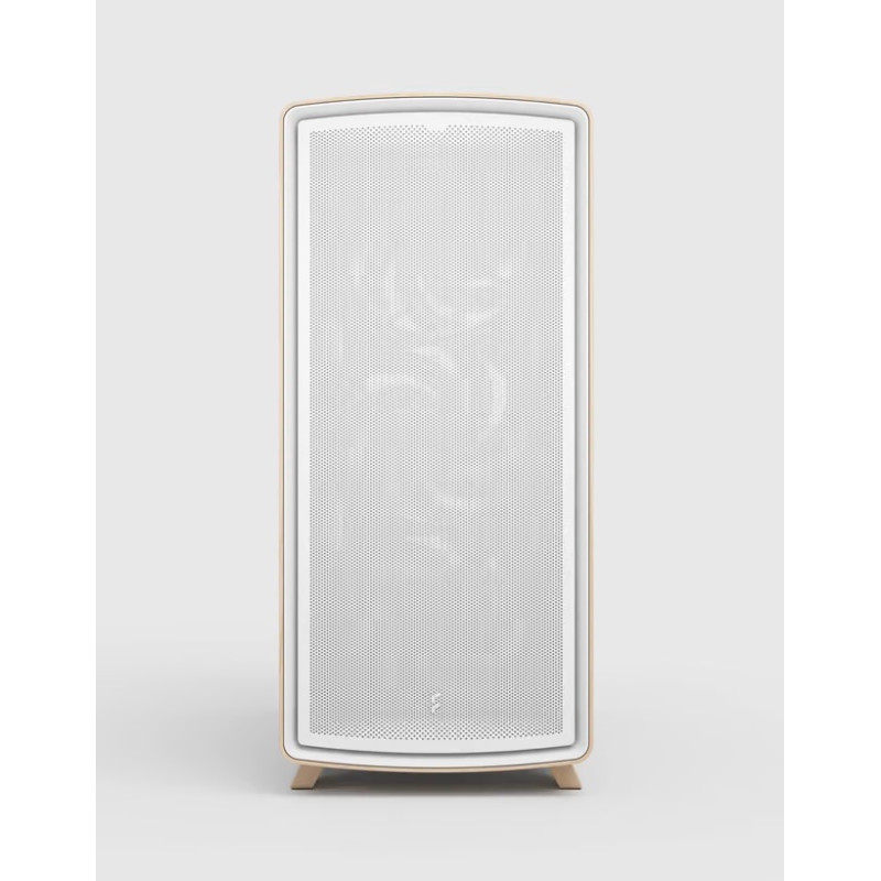Fractal Design Summit Chalk White TG Clear Tint