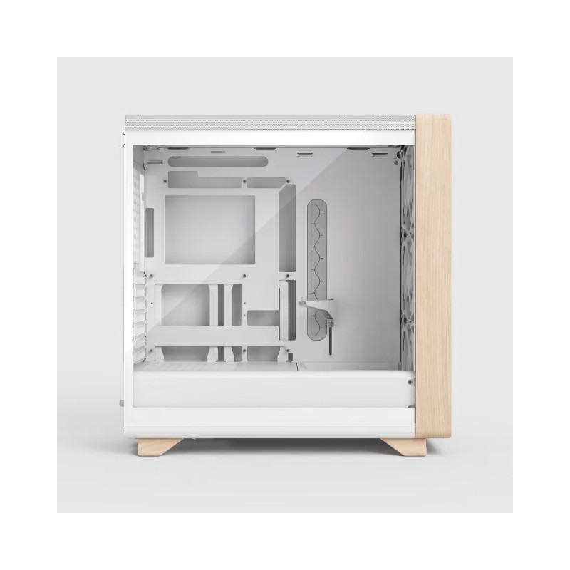 Fractal Design Summit Chalk White TG Clear Tint