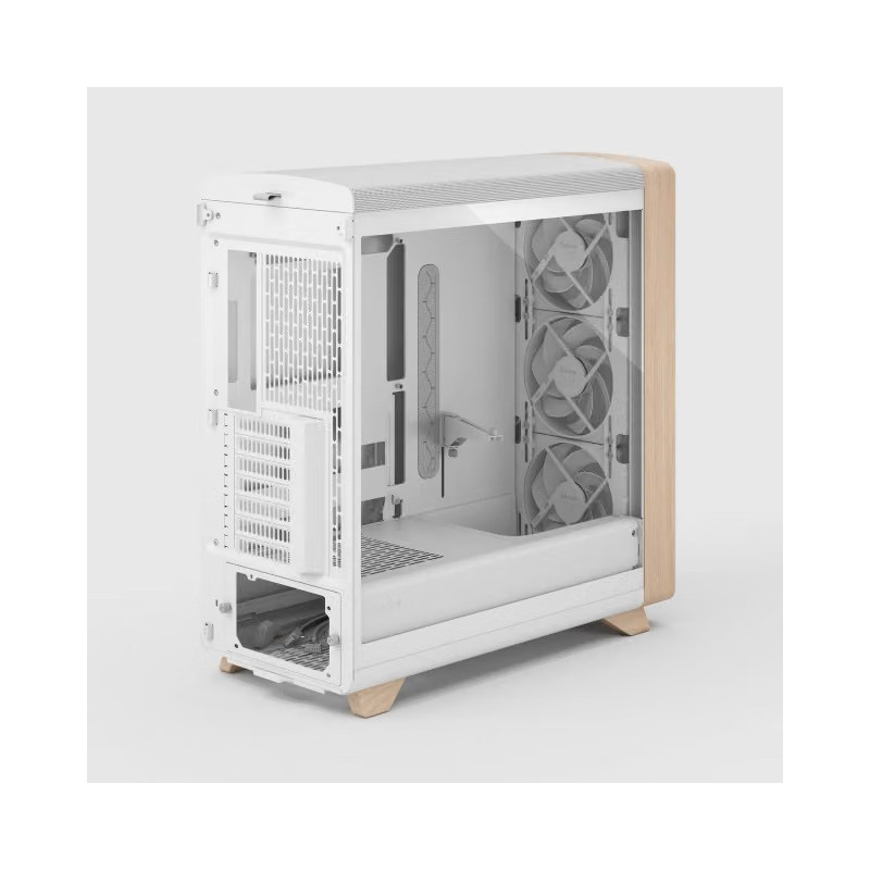 Fractal Design Summit Chalk White TG Clear Tint