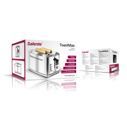 Salente ToastMax topinkovač s digitálnym displejom, nerez