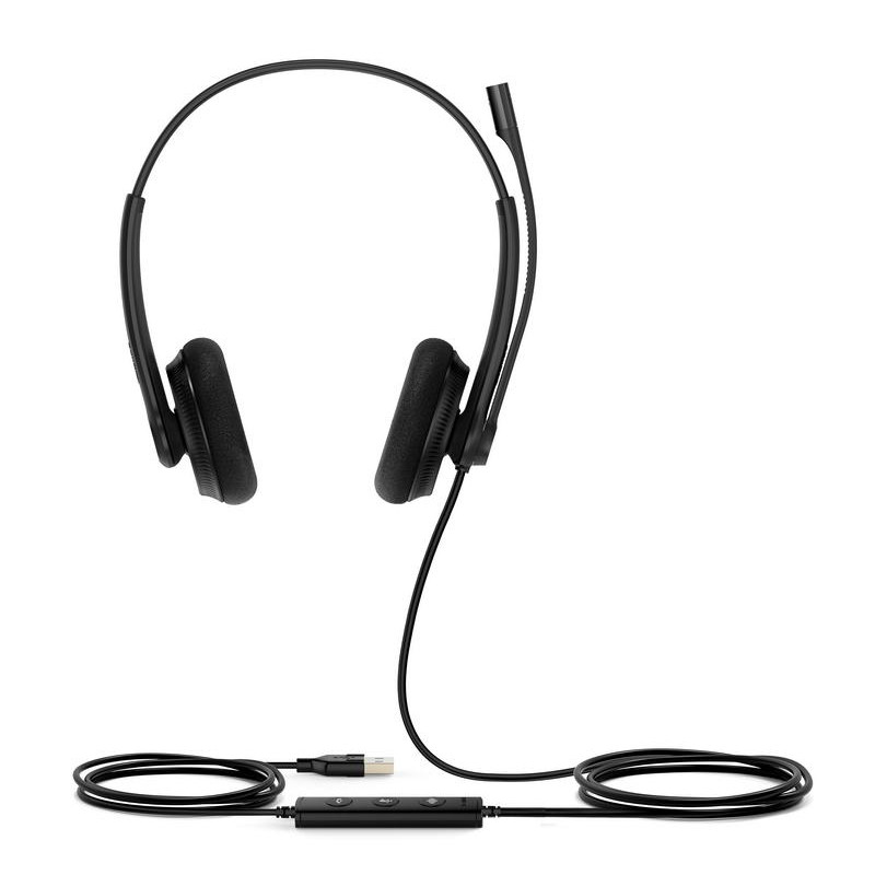 Yealink UH34 Lite Dual náhlavná súprava na obe uši s USB konektorom