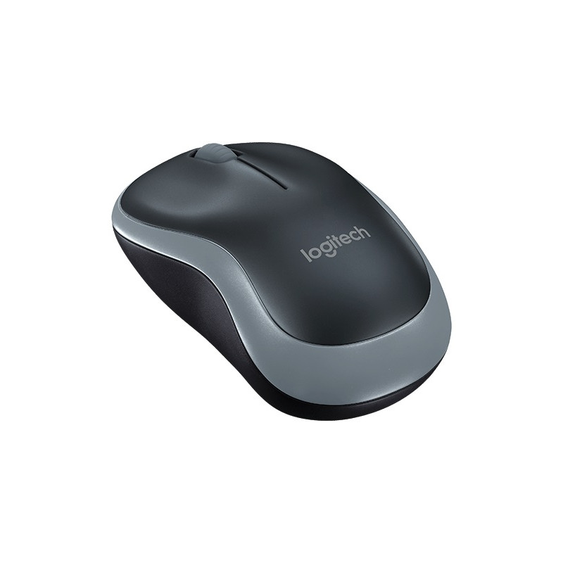 LOGITECH OEM - Logitech M185 nano/Kancelárska/Optická/1 000 DPI/Bezdrôtová USB/Šedá
