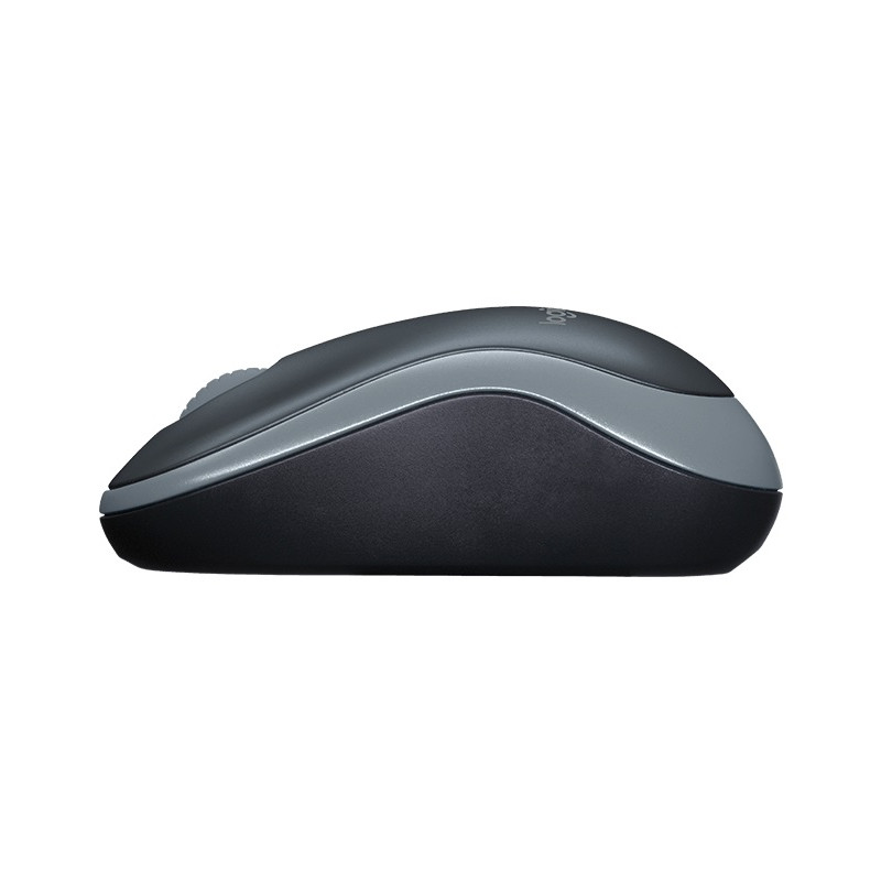 LOGITECH OEM - Logitech M185 nano/Kancelárska/Optická/1 000 DPI/Bezdrôtová USB/Šedá