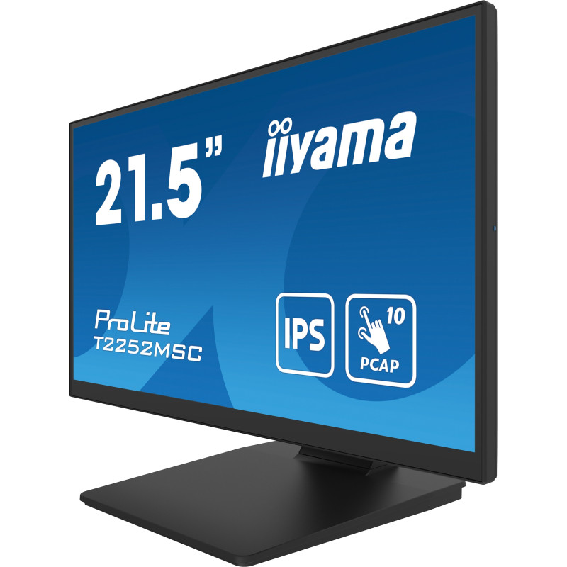 22'' LCD iiyama T2252MSC-B2: IPS, FHD, 10P, DP, HDMI