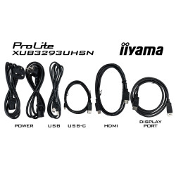 iiyama ProLite/XUB3293UHSN-B5/31,5''/IPS/4K UHD/60Hz/4ms/Black/3R