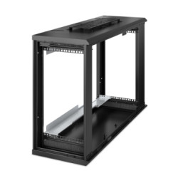 APC - NetShelter WX 6U Low-Profile Wallmnt Enc 230V Fans