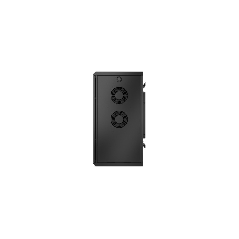 APC - NetShelter WX 6U Low-Profile Wallmnt Enc 230V Fans