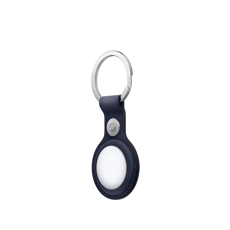 APPLE - AirTag FineWoven Key Ring - Navy