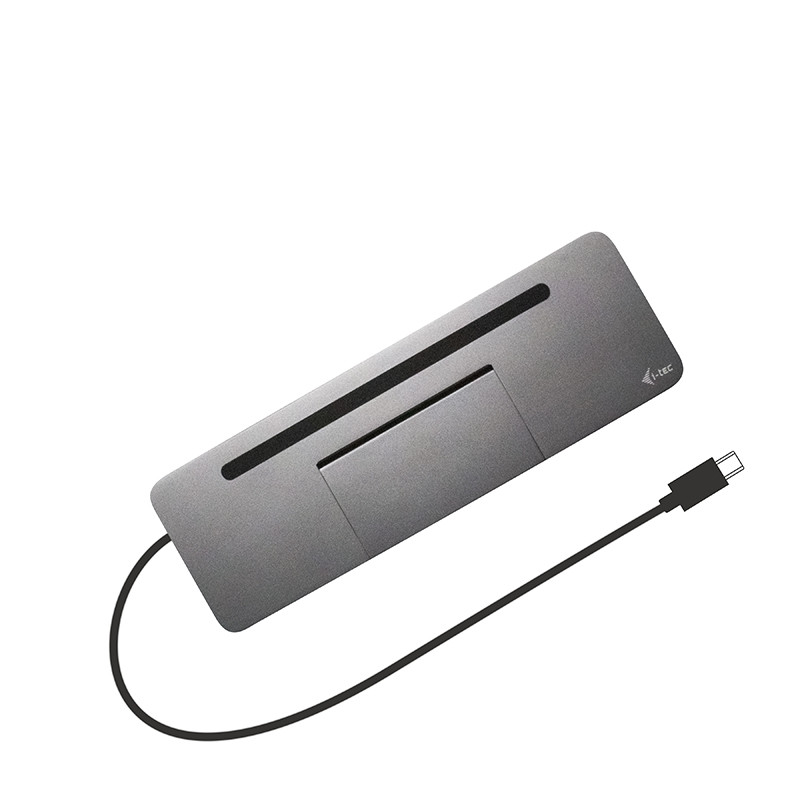 i-tec USB-C Metal Ergonomic 4K 3x Display Docking Station, Power Delivery 85W