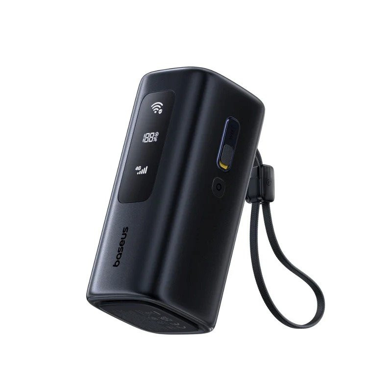 NONAME - Baseus EnerGeek GX11 MiFi 67W Powerbanka 20000mAh Cosmic Black
