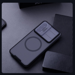Nillkin CamShield PRE Magnetic Zadný Kryt pre Samsung Galaxy A57 Transparent Black
