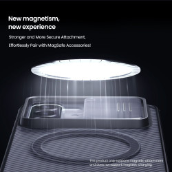 Nillkin CamShield PRE Magnetic Zadný Kryt pre Samsung Galaxy A57 Transparent Black