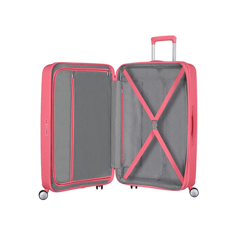 American Tourister Soundbox SPINNER 67/24 EXP TSA Sun Kissed Coral