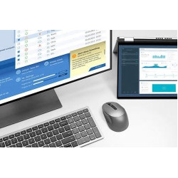 Dell MS5320W/Kancelárska/Optická/Pre pravákov/1 600 DPI/Bezdrôtová USB/Čierna