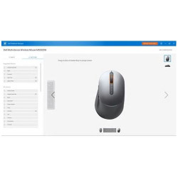 Dell MS5320W/Kancelárska/Optická/Pre pravákov/1 600 DPI/Bezdrôtová USB/Čierna