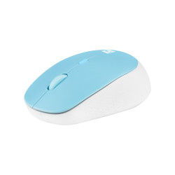 Natec optická myš HARRIER 2/1600 DPI/Kancelárska/Optická/1 600 DPI/Bezdrôtová Bluetooth/Svetlo modrá