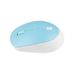 Natec optická myš HARRIER 2/1600 DPI/Kancelárska/Optická/1 600 DPI/Bezdrôtová Bluetooth/Svetlo modrá