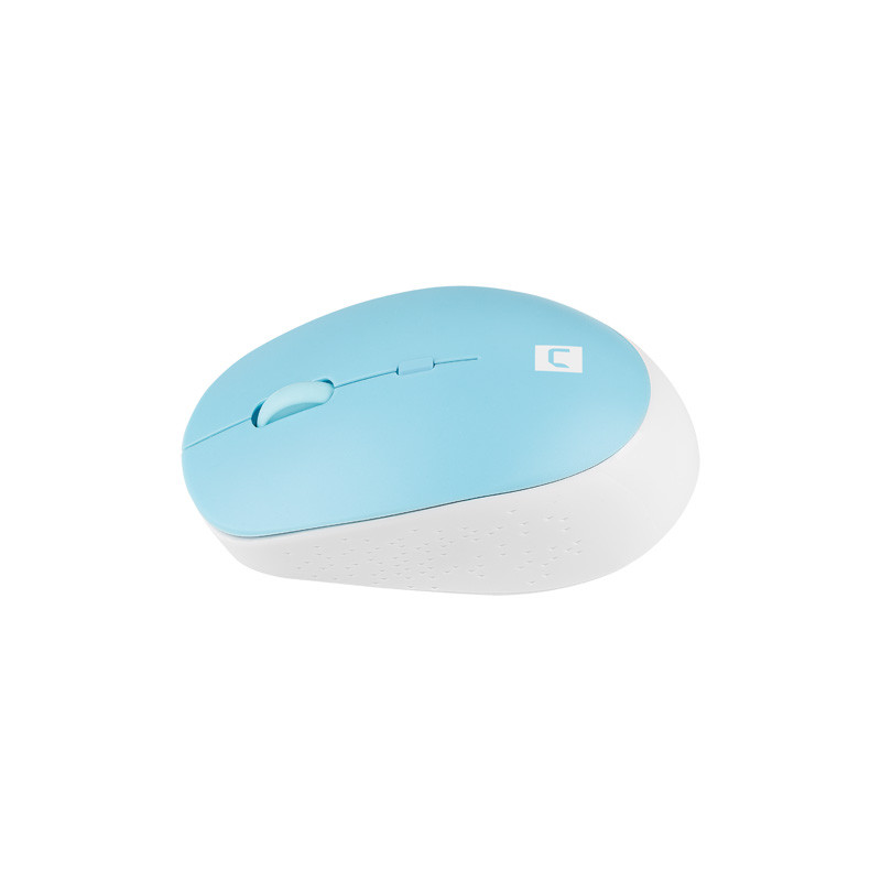 Natec optická myš HARRIER 2/1600 DPI/Kancelárska/Optická/1 600 DPI/Bezdrôtová Bluetooth/Svetlo modrá