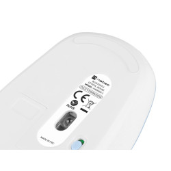 Natec optická myš HARRIER 2/1600 DPI/Kancelárska/Optická/1 600 DPI/Bezdrôtová Bluetooth/Svetlo modrá