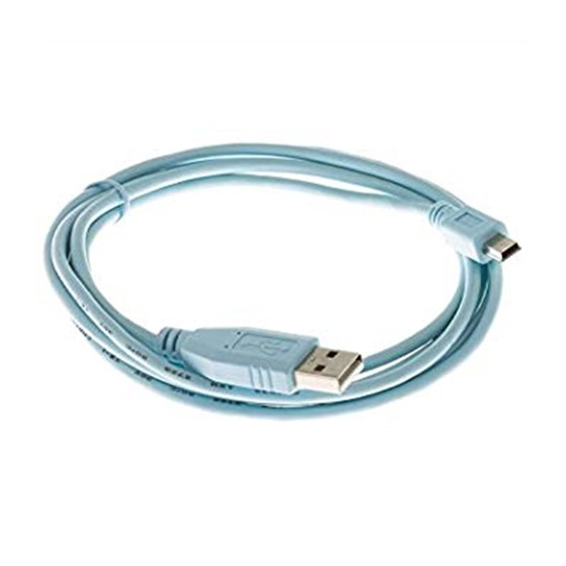 CISCO REFRESH - Console Cable 6 Feet with USB Type A a mini-B Connectors