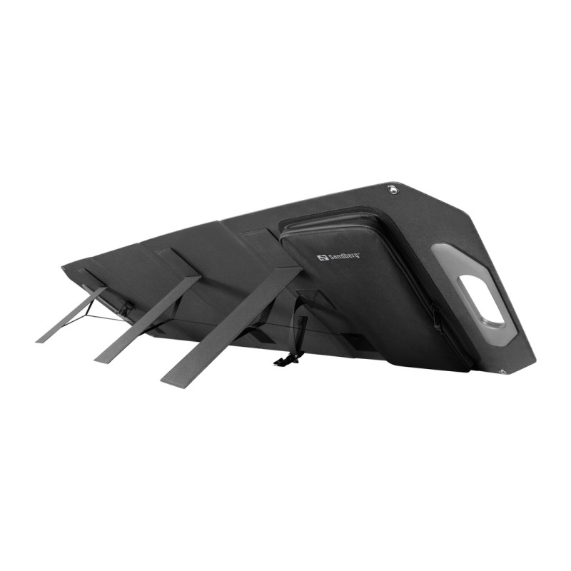 NONAME - Sandberg Solar Charger 100W USB/USB-C/DC, skladacia solárna nabíjačka, čierna