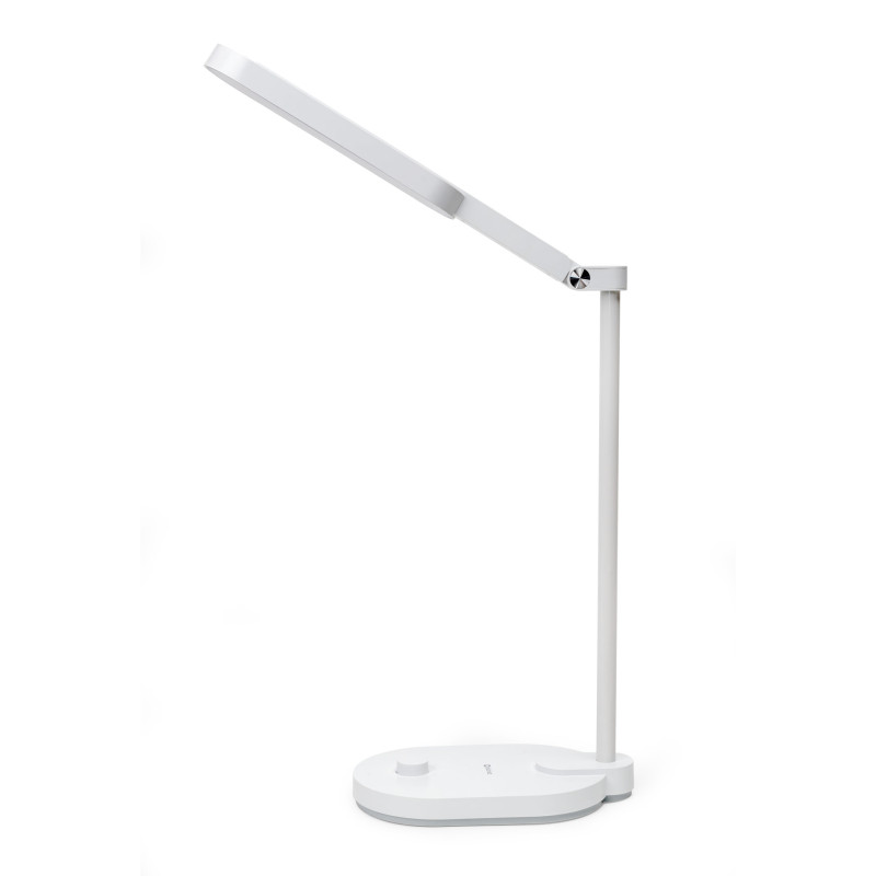 FELLOWES - Platinet PDL807 stolná LED lampa Luna 10W stmievateľná, biela