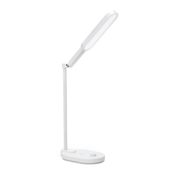 FELLOWES - Platinet PDL807 stolná LED lampa Luna 10W stmievateľná, biela
