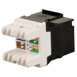 Zarezávací keystone Solarix CAT6 UTP SXKJ-6-UTP-BK