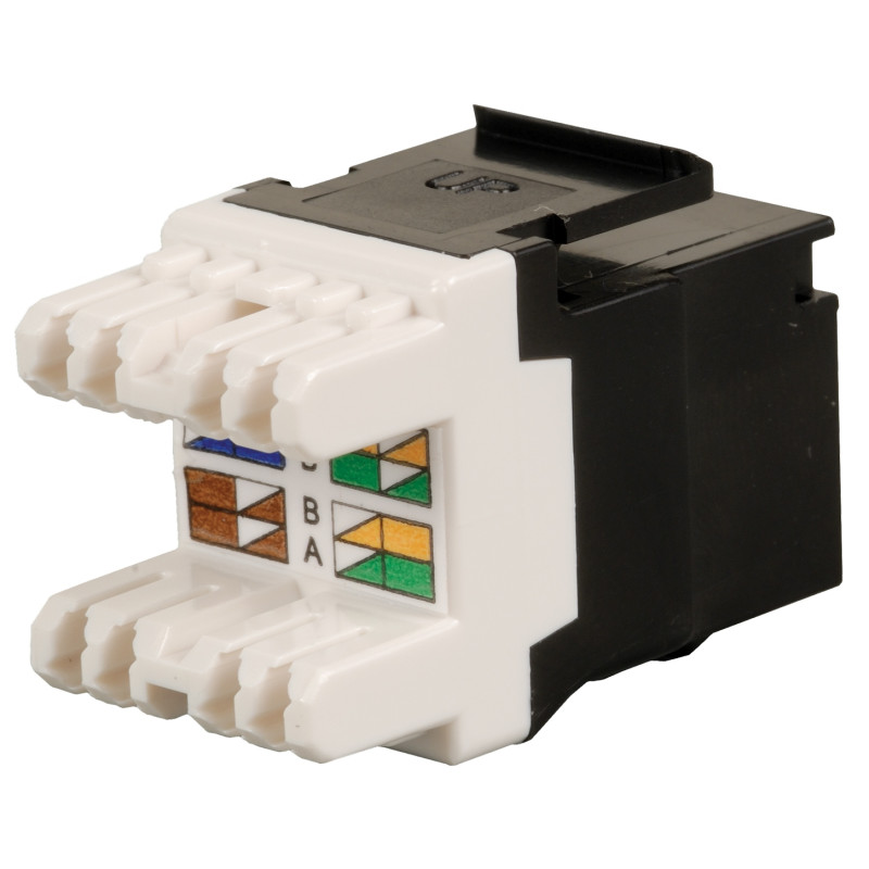 Zarezávací keystone Solarix CAT6 UTP SXKJ-6-UTP-BK
