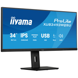 iiyama ProLite/XUB3493WQSU-B6/34''/IPS/wQHD/120Hz/1ms/Čierna/3R