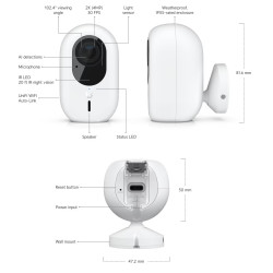 Ubiquiti UVC-G4-INS - UniFi Protect G4 Instant Camera