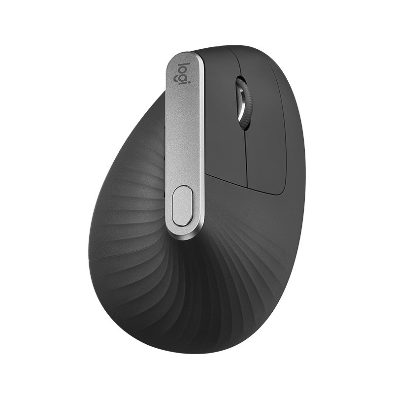 Logitech MX/Vertikálna/Optická/Pre pravákov/4 000 DPI/Drôtová+bezdrôtová/Čierna