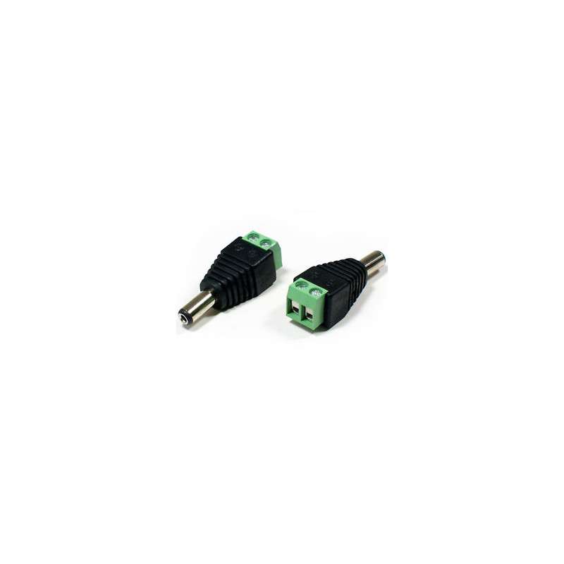 OEM - DCSV21 DC napájací konektor 2.1mm so svorkovnicou - male