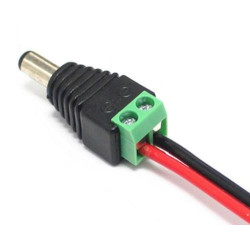 OEM - DCSV21 DC napájací konektor 2.1mm so svorkovnicou - male