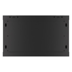 LANBERG RACKOVÁ SKRIŇA 19'' PRO MONTÁŽ NA STENU 6U/600X450 PRO VLASTNÚ MONTÁŽ S KOVOVÝMI DVERMI ČIERNA