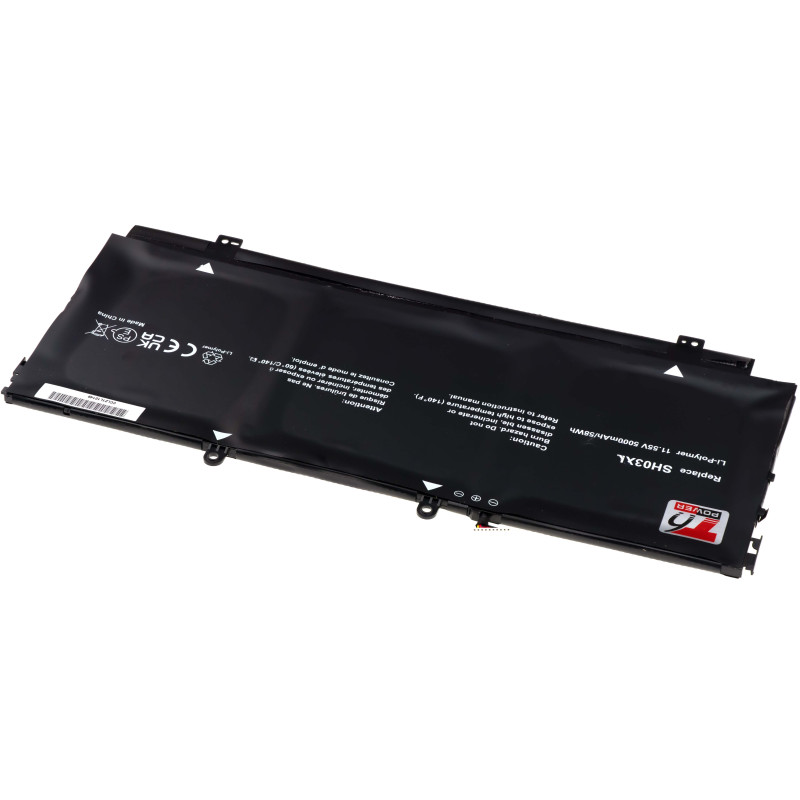 Batérie T6 Power pre HP Spectre 13-ac000 x360, Spectre 13-w000 x360, 5000mAh, 58Wh, 3cell, Li-pol