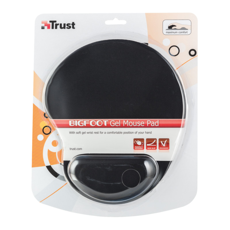 TRUST BIGFOOT MUSEPAD BLACK