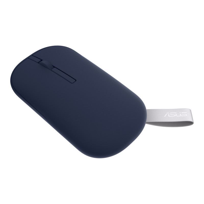 ASUS Marshmallow MD100/Cestovná/Optická/1 600 DPI/USB+BT/Modrá