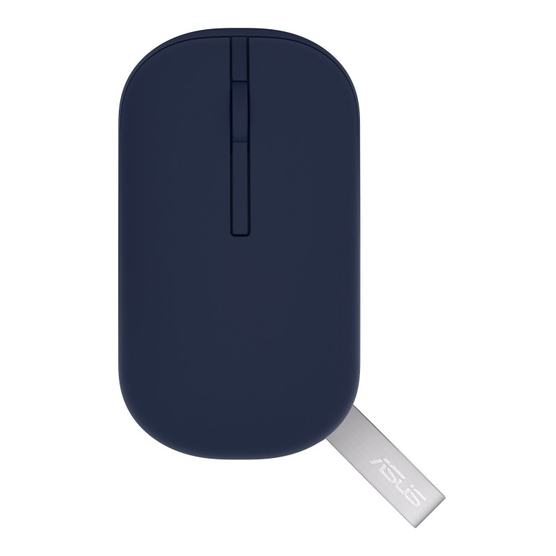 ASUS Marshmallow MD100/Cestovná/Optická/1 600 DPI/USB+BT/Modrá