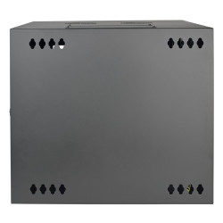 EATON - Skriňa SmartRack 10U, Š-600mm, Hl-550mm, hĺbka pre prepínače, presklené dvere, montáž na stenu