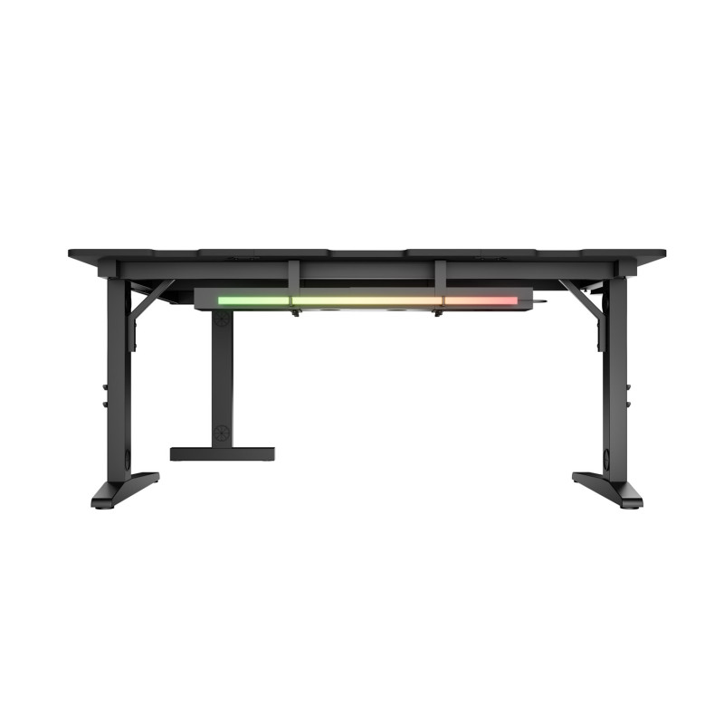 Herný stôl Genesis HOLM MODULAR 160 ROHOVÝ, RGB