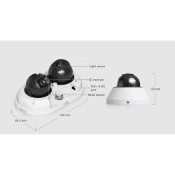 UBIQUITI ENTERPRISE - Ubiquiti UVC-AI-MS-2-W - UniFi Enterprise AI Multi Sensor 2, biela