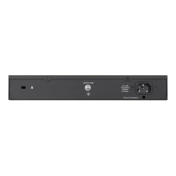 D-Link DGS-1100-24PV2 24-port Gigabit Smart switch, 12x GbE PoE+, PoE 100W