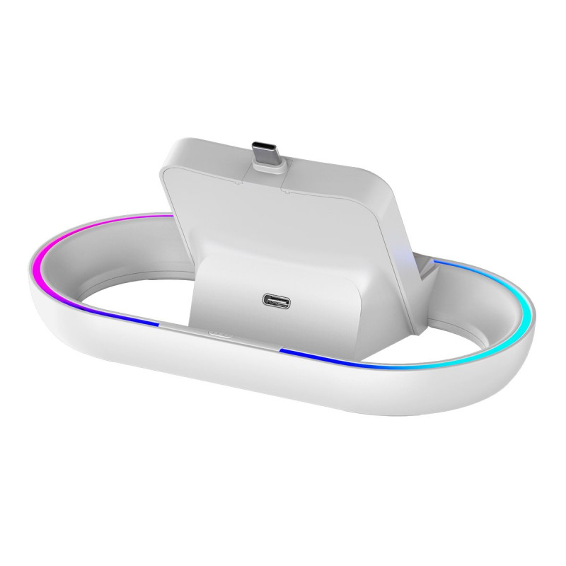NONAME - iPega P5P02 Charger Dock s RGB pre Playstation Portal Remote Player White