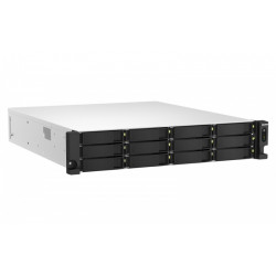QNAP TS-h1887XU-RP-E2336-32G (Xeon 4,8 GHz, ZFS, 32GB ECC RAM, 12x 3,5'' + 6x2,5'', 2x 2,5GbE, 2x10GbE)