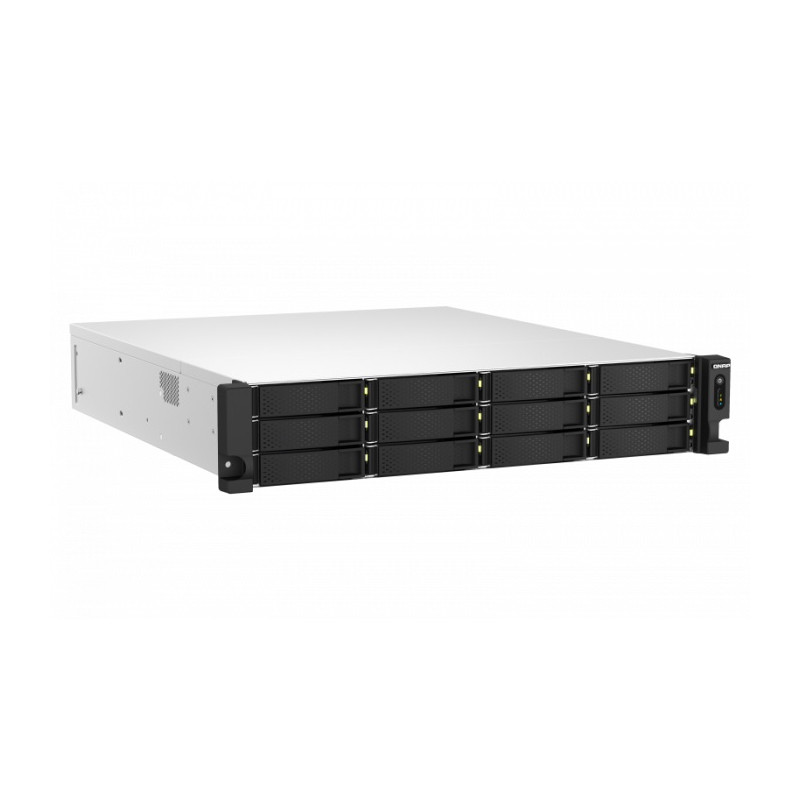 QNAP TS-h1887XU-RP-E2336-32G (Xeon 4,8 GHz, ZFS, 32GB ECC RAM, 12x 3,5'' + 6x2,5'', 2x 2,5GbE, 2x10GbE)