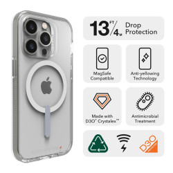 ZAGG GEAR4 Crystal Palace Snap kryt iPhone 14 Pre priehľadný