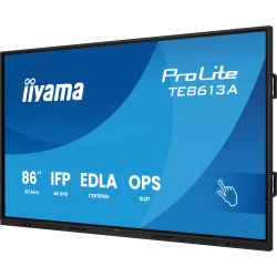 86'' iiyama TE8613A-B2AG: IPS, 4K, 40P, USB-C, EDLÁ