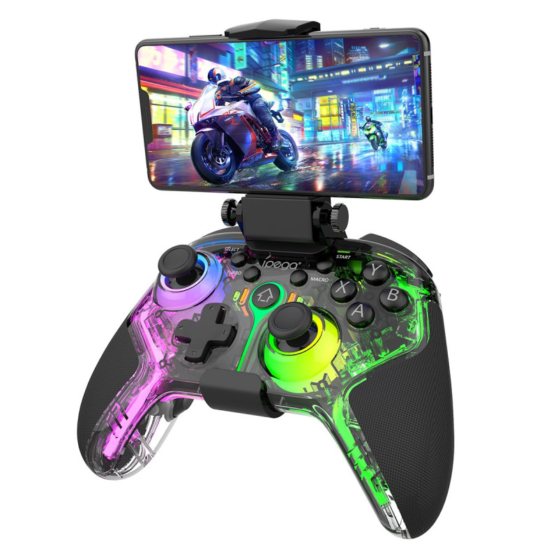 NONAME - iPega 9666TH Bluetooth RGB Gamepad pre Android/iOS/PS3/PS4/PC/N-Switch Black
