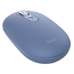 Trust Seron Slim/Kancelárska/Optická/3 200 DPI/USB+BT/Modrá